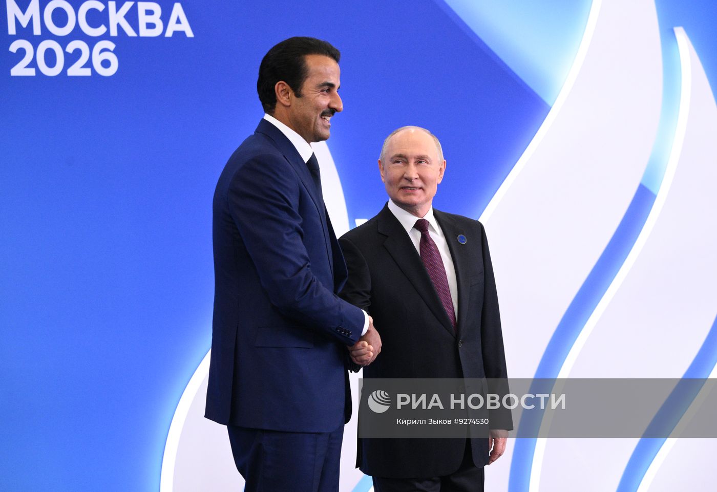 Официальная встреча президентом РФ Владимиром Путиным глав делегаций стран-участниц ФСЭГ