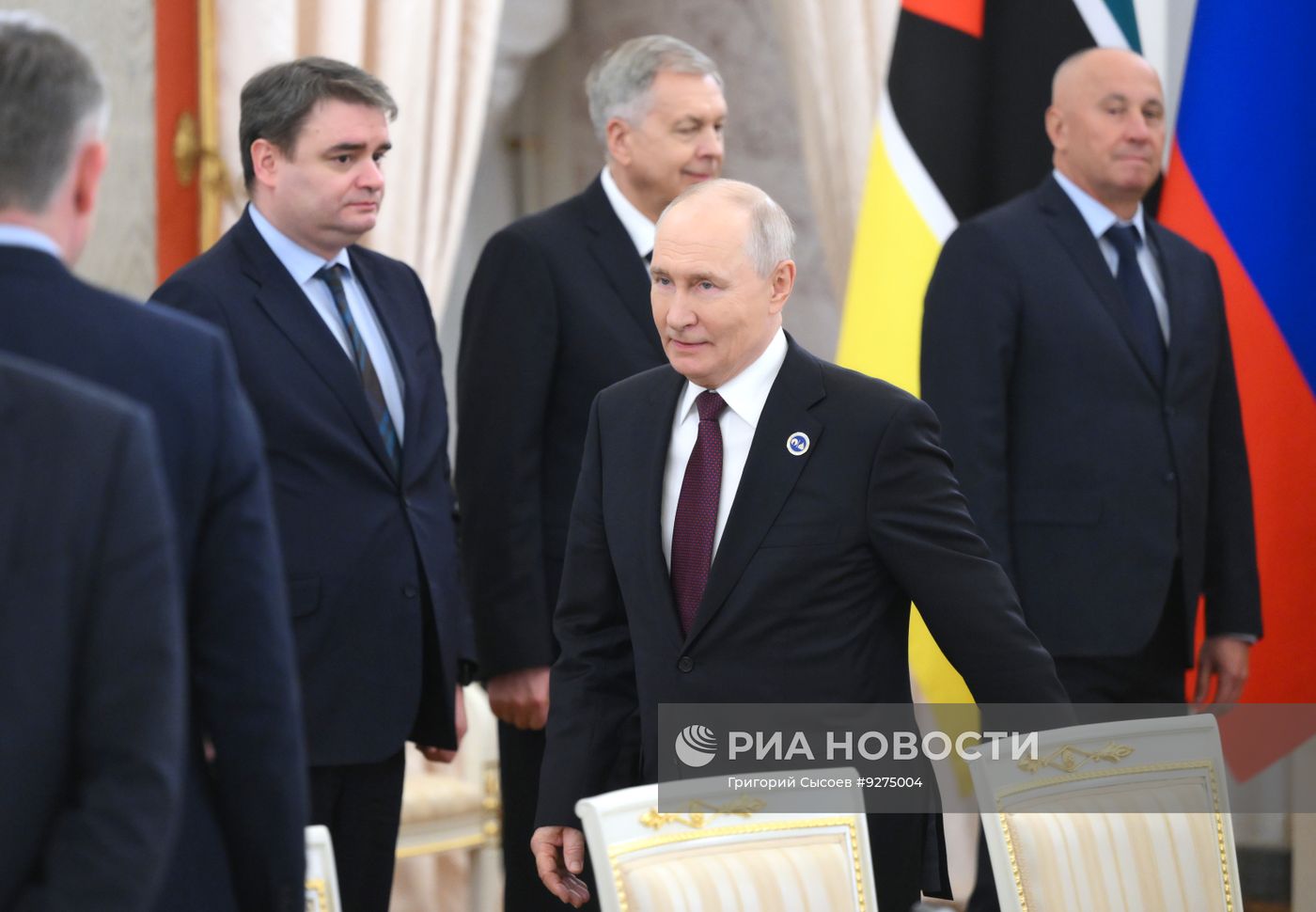 Президент Владимир Путин встретился с президентом Мозамбика Даниэлом Франсишку Чапо 