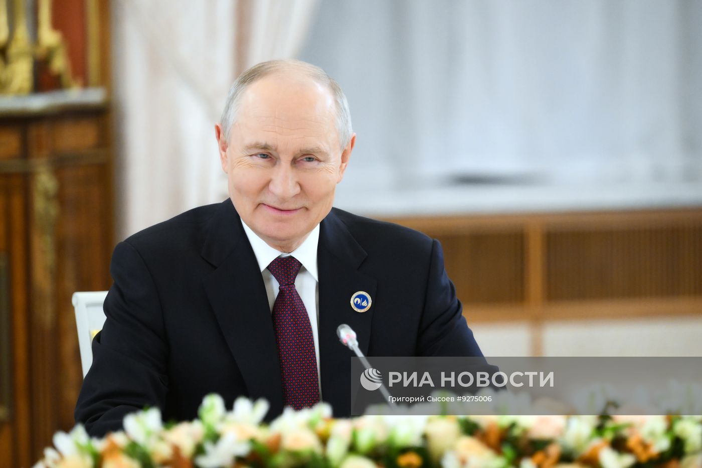 Президент Владимир Путин встретился с президентом Мозамбика Даниэлом Франсишку Чапо