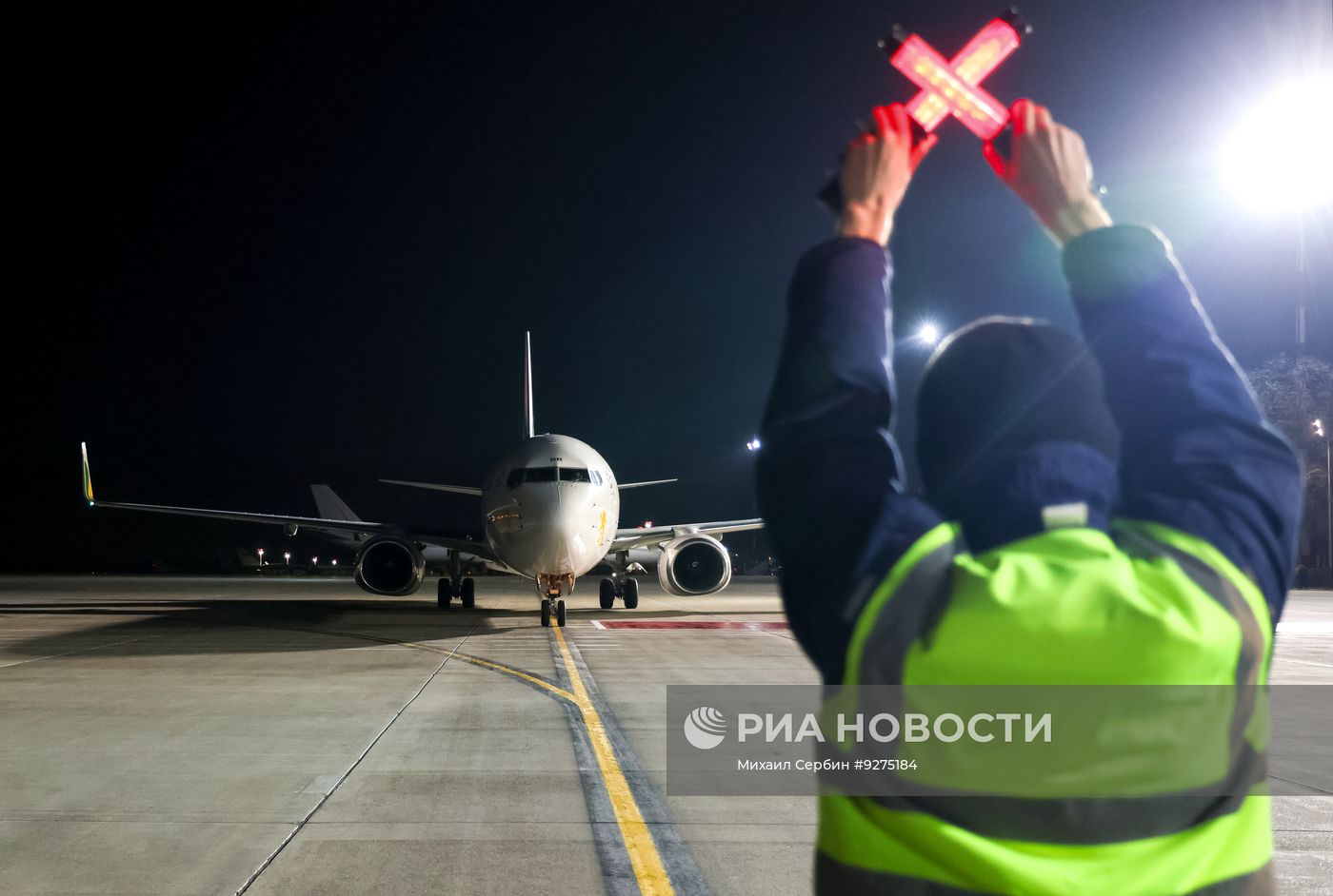 Прибытие премьер-министра Эфиопии Абия Ахмеда в Москву