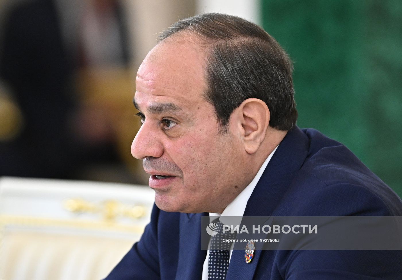 Президент Владимир Путин встретился с президентом Египта Абделем Фаттахом ас-Сиси