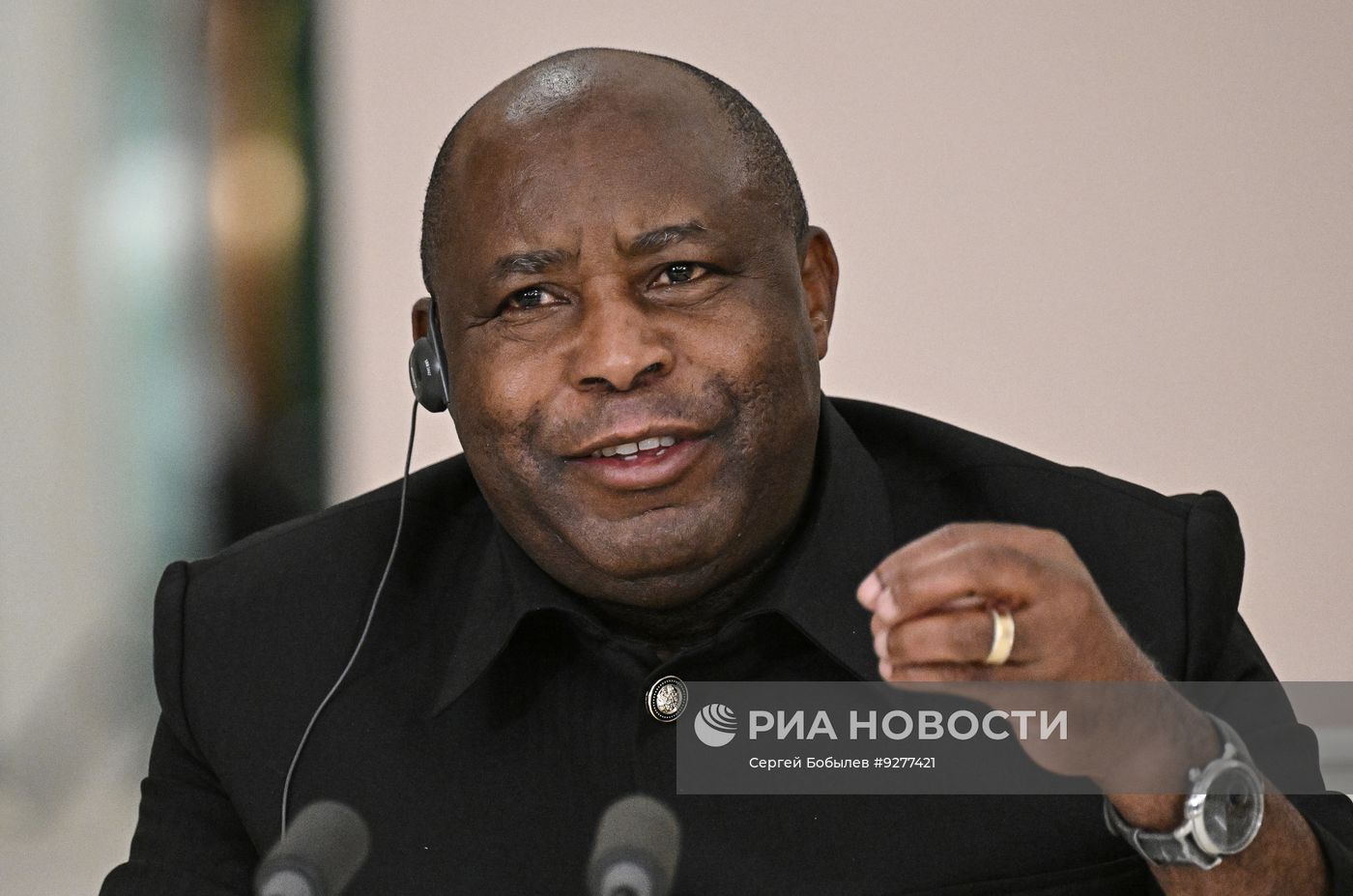 Заявление для СМИ президента Владимира Путина и президента Бурунди, председателя Африканского союза Эвариста Ндайишимийе