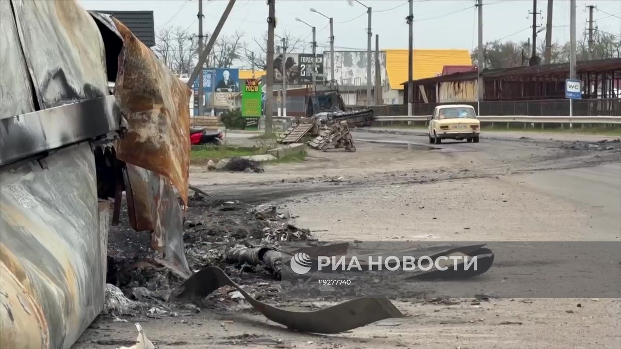Гуманитарная миссия в Алешках Херсонской области