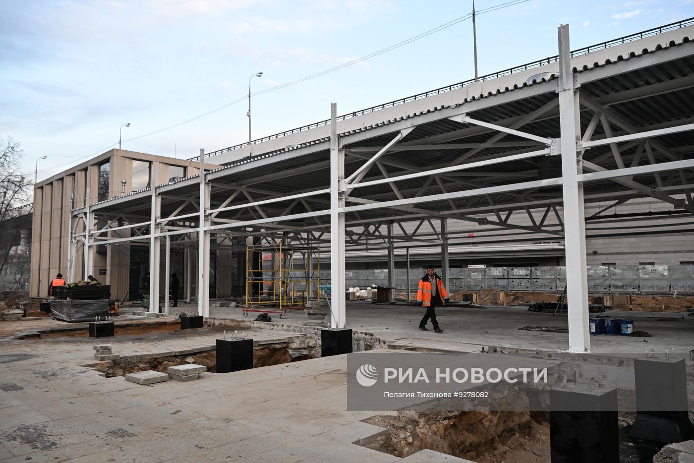 Благоустройство территории спорткомплекса "Лужники"