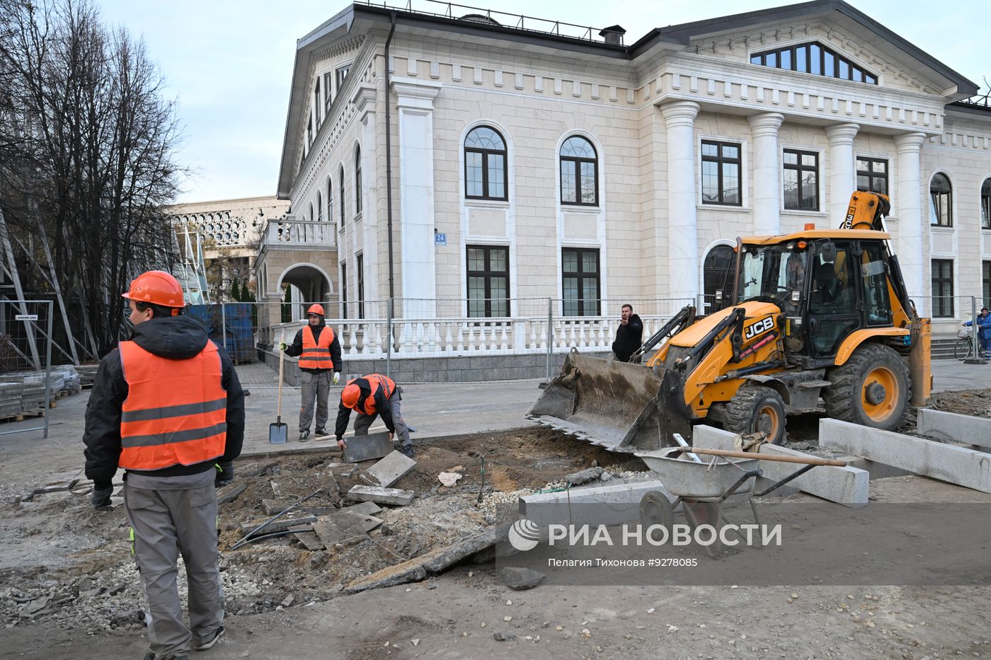 Благоустройство территории спорткомплекса "Лужники"